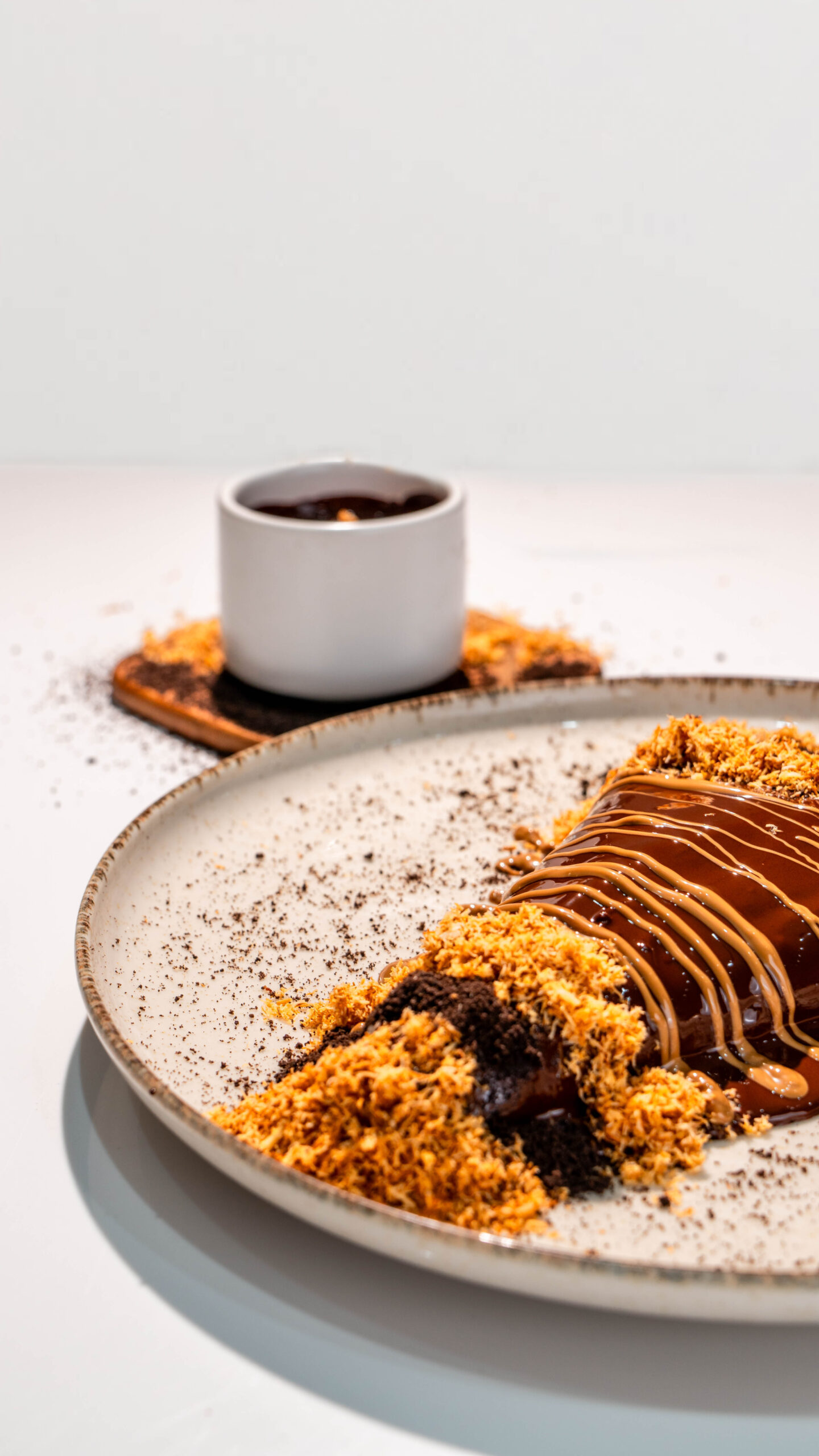 CREPE KUNAFA CAPPUCCINO