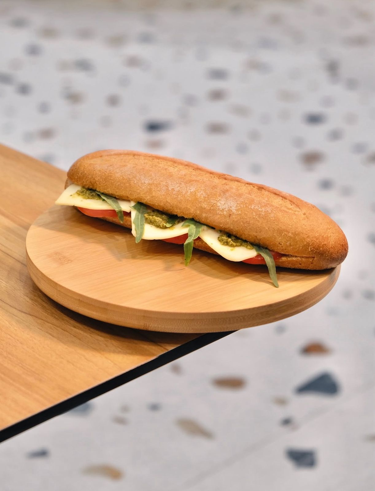 Ferrero Rocher pancakes with chocolate sauce and hazelnuts