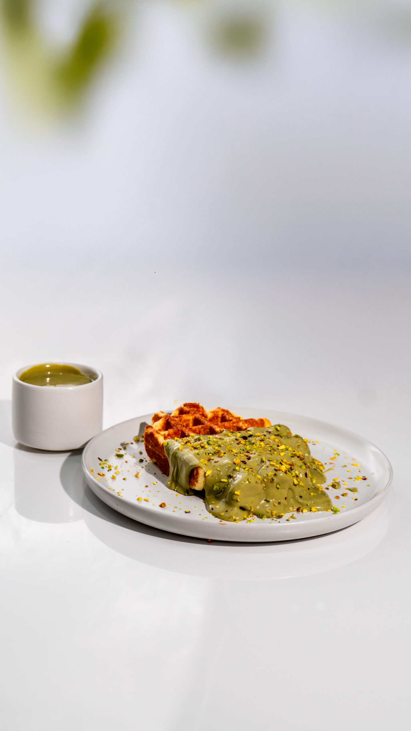 PISTACHIO WAFFLE